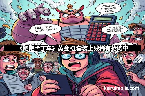 《跑跑卡丁车》黄金K1套装上线稀有抢购中